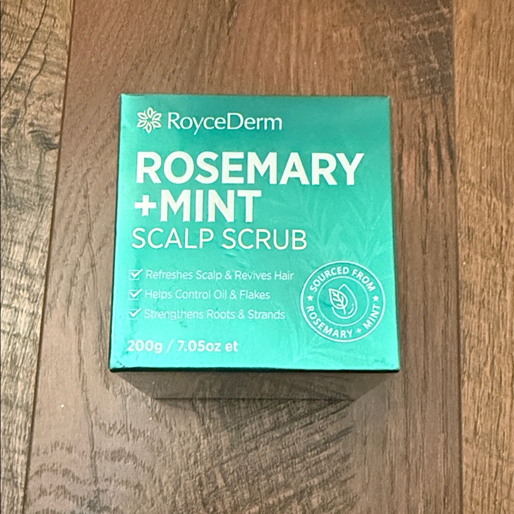 RoyceDerm Rosemary + Mint Scalp Scrub